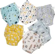 ibasenice 6pcs Training Pants Washable Diapers for Diapers Diapers Reusable Diaper Pants Reusable Diaper Training Diapers Washable Diaper Pants Cotton