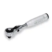 1/4" 6.35mm Dr. Socket Hold Type 72 Teeth Swivel Ratchet Handle RH2VHS