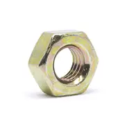 Pinnacle 1/2" Yellow Zinc Hi Tensile Nuts - 6 Pack