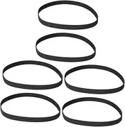 CONGARTENO 6 Pcs Mix Cassette Tape Belts 5mm Width for Recorders Cd/DVD Drive Sturdy Vibrato- Rubber