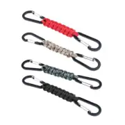 Adjustable Camera Wrist Strap Parachute Rope with Carabiner for Mount Climbing