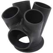 Aeroflow 4 Into 1 Turbo Merge Collectorv-Band GT30 44mm Wastegate 42mm Aeroflow - AF 8300-2000