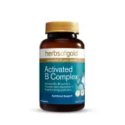 Herbs of Gold Activated B Complex Cap X 60