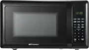 MW7302B Compact Countertop Microwave Oven with Touch Control, LED Display, 700W,