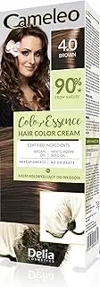 Cameleo - Colour Essence - Colour Cream - Brown - Colour "Tone in Tone" - Effect up to 8 washes - Natural, Deep Colour - Colour Refreshing - Care - White Poppy and Argan Oil - 75 g