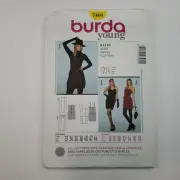 Burda 7460 Misses Strapless Dress Sweetheart Sewing Pattern Size 6-18 Uncut
