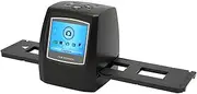 Portable Film Negative Scanner, 10MP Film and Slide Scanner with 2.4inch LCD Screen, Convert 35mm 135mm Film Negatives to HD JPEG Images, Easy to Ajust Images(US)