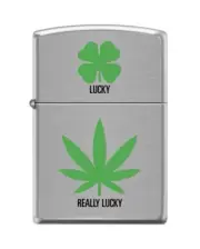 Zippo 6676, Classic Brushed Chrome Finish Lighter, Full Size, NEW