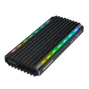 Simplecom SE525 RGB NVMe SATA M.2 SSD to USB-C Enclosure