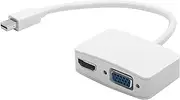 Mini DisplayPort Male to HDMI & VGA Adapter