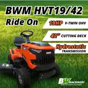 BWM HVT19/42 Ride On Mower – Hydro 42'' Automatic Mower