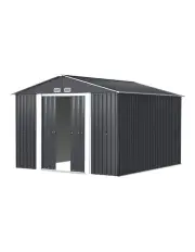 [Giantz] Garden Shed 3x3m in Black