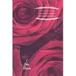 JOURNAL FLOWER ARRANGEMENT: PRETTY CUTE DIARY FLOWER NOTEBOOK COLLEGE RULED FLORAL ARRANGEMENT DIARY - SMALL NOTEBOOK JOURNAL ARRANGEMENT FLOWERS