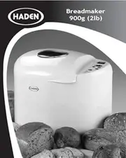 Instruction Manual for Haden Bread Machine Maker Instruction Manual (Model: 10753) Reprint
