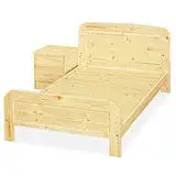在飛比找遠傳friDay購物優惠-《顛覆設計》 布萊恩3.5尺松木實木單人床架(實木床板)