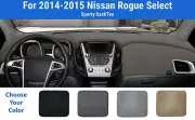 Dashboard Dash Mat Cover for 2014-2015 Nissan Rogue Select (DashTex) (for: Nissan)