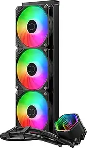 Cooler Master MLW-D36M-A18PA-R1 FN2431 MASTERLIQUID 360 Core II 360mm Simple Water Cooling CPU Cooler, Black