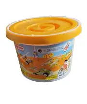 Erector 100 Parts Pieces Construction Bucket 10 Toys Ages 5-8 Building Set #0252