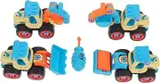 Yardwe 1Set Disassembly and Assembly Engineering Truck for DIY Construction Vehicle Model Safe and Engaging Hand Training Game Present for Boys and Age
