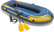Intex 236cm Challenger 2 Inflatable/Floating Sports Boat w/Oars/Paddles 14y+