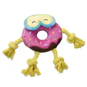 Duncan The Donut Plush Pups Dog Toy