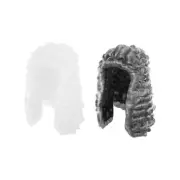 Colonial Wig Man Costume Long Wave Wig Soft, Adult Wig, Cosplay Wig for