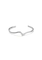 Missoma Molten Wave Silver-plated Bracelet - One Size One Size