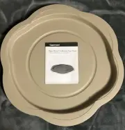 Brand New - Tupperware Open House Beige 15 3/4" Lazy Susan Turn Table #4602