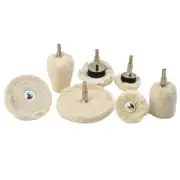 7Pcs/set Buffer Wheel Polishing Buffing Pad Brush Kit For Rotary Drill Bit Part