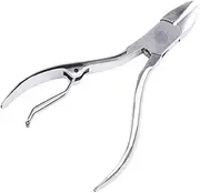 AUTSUPPL Cuticle Cutter Toenail Pedicure Manicure Tools Professional Nail Nipper Nails Trimmer Manicure Nipper Nail Clipper Cuticle Nipper Silver