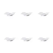 6x 4pc Dreambaby Blind Cord Wraps Child/Toddler Window Safety Solution Clear