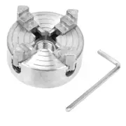 Zinc Alloy 4-Jaw Chuck Clamp Accessory For Mini Metal Lathe Tool Accessory New