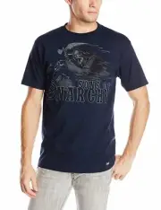 METAL MULISHA Sons Of Anarchy SOA Collab Riding Reaper Navy T-Shirt S NEW
