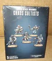 WARHAMMER 40K - CHAOS CULTIST - NIB