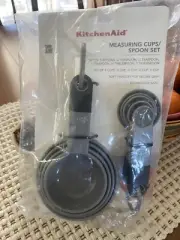 KitchenAid Measuring Cups And Spoon Set Gray