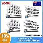 ZOSI 4K 16CH NVR 8MP Camera Outdoor PoE Security Camera System AI Detection Home