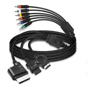 PS2 PS3 Component RCA AV HDTV Cable Compatible with Xbox 360 / WII RCA Ypbpr Aud