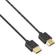 Pasow HDMI Cable Ultra Thin Male to Male 36AWG High Speed Slim Cable (1.5FT/0.5M)