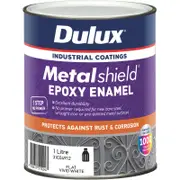 Dulux 1L Metalshield Epoxy Enamel Flat White