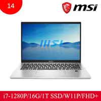 在飛比找ETMall東森購物網優惠-MSI微星 Prestige 14Evo B12M-434T