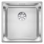 Blanco SOLIS 400 Undermount Single Bowl Sink - Stainless Steel Brushed Finish SOLIS400U