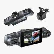 4 Channel Dash Cam, 360 Dash Camera FHD 1080P x 4 Dash Cam Front and Rear, 2K...