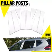 For 2014-20 Nissan Rogue Chrome Window Pillar Posts Molding Protector Trims 8PCS (for: Nissan)
