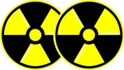 Slipmats Technics Radioactive Black Yellow 1 Pair 0020104628