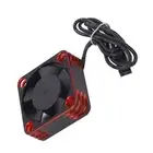 (Red)Motor Cooling Fan Universal 31x31mm 23000RPM Aluminum Plastic RC Car E UT