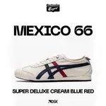 ONITSUKA TIGER MEXICO 66 SUPER DELUXE 奶油藍紅 100 ORIGINAL 運動鞋休