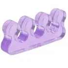 2 Pcs Toe Separator Purple Silica Gel Toe Stretchers Bunion Correctors For