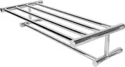 Stainless Steel Towel Rack, Space Saving Towel Hanger, Bath Towel Shelf for Bathroom with 304 Stainless Steel Material, Great Durable Towel Holder