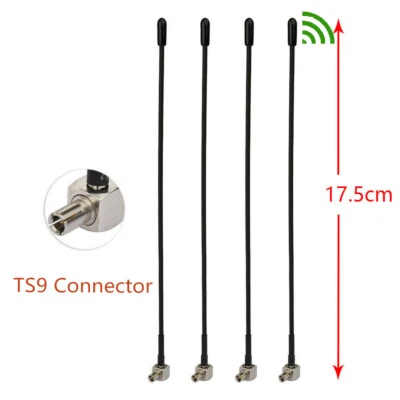 4X Netgear Nighthawk M1 MR1100 4G LTE Mobile WiFi Hotspot USB Modem TS9 Antenna