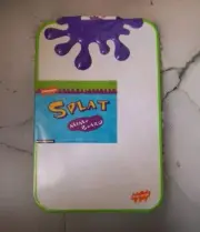 Vintage 1997 Nickelodeon splat slime dry erase memo board New Purple